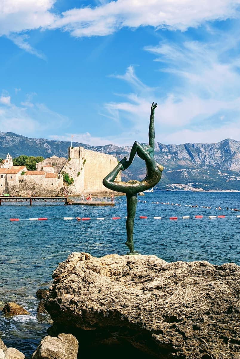 Ballerina Statue Budva