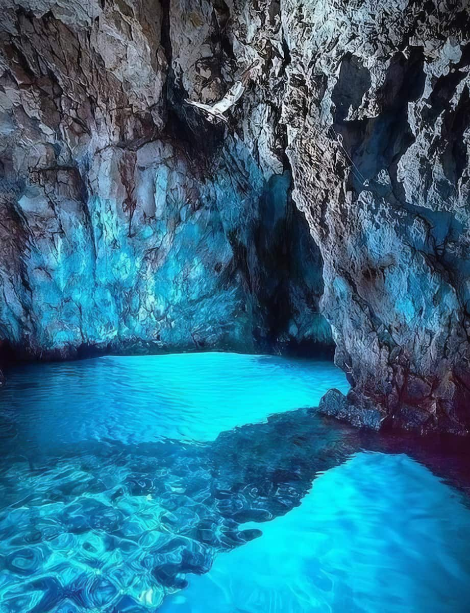 Biševo Island, Blue Cave