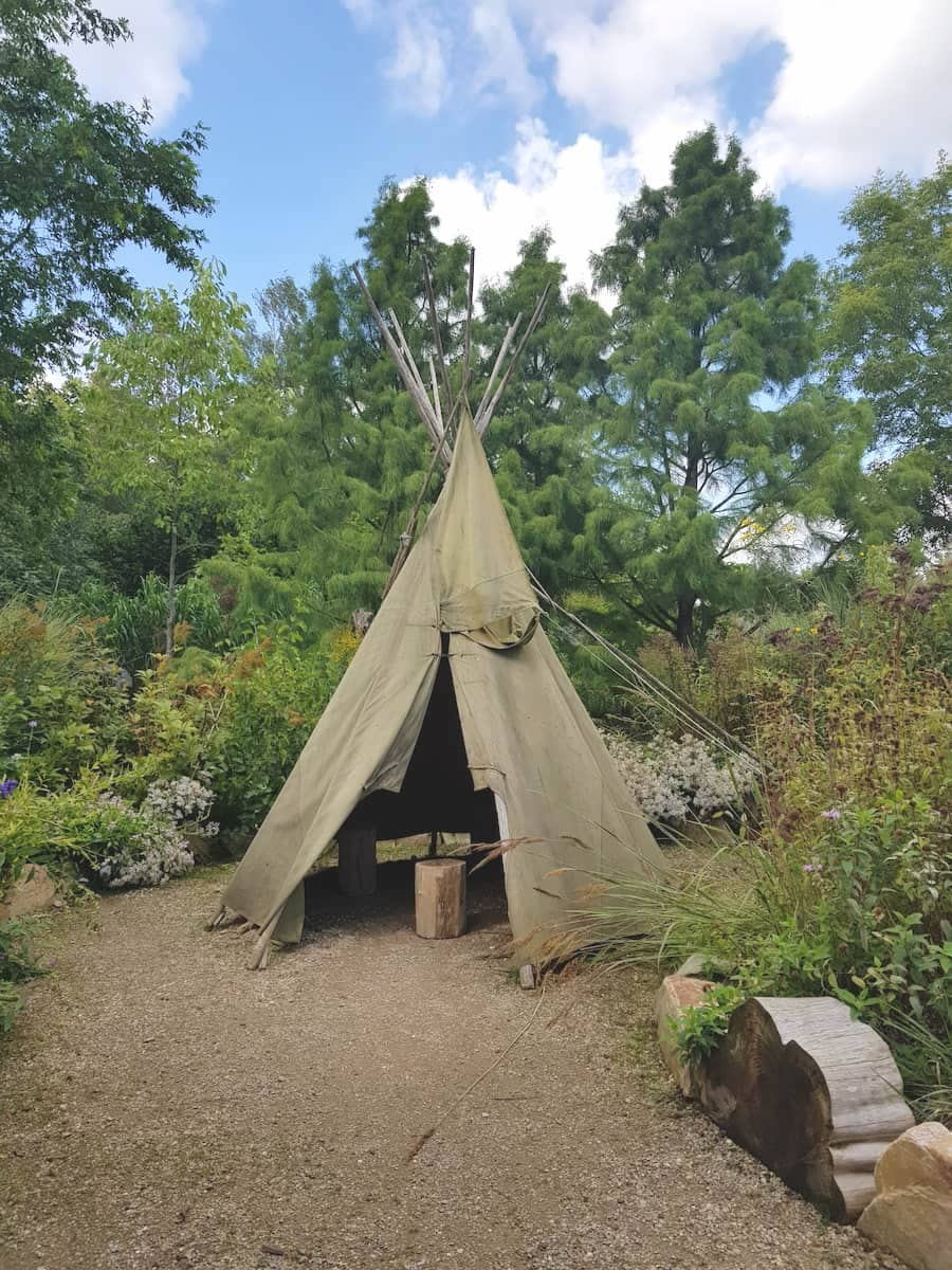 Camping Tent, Botanical Gardens at Utrecht University