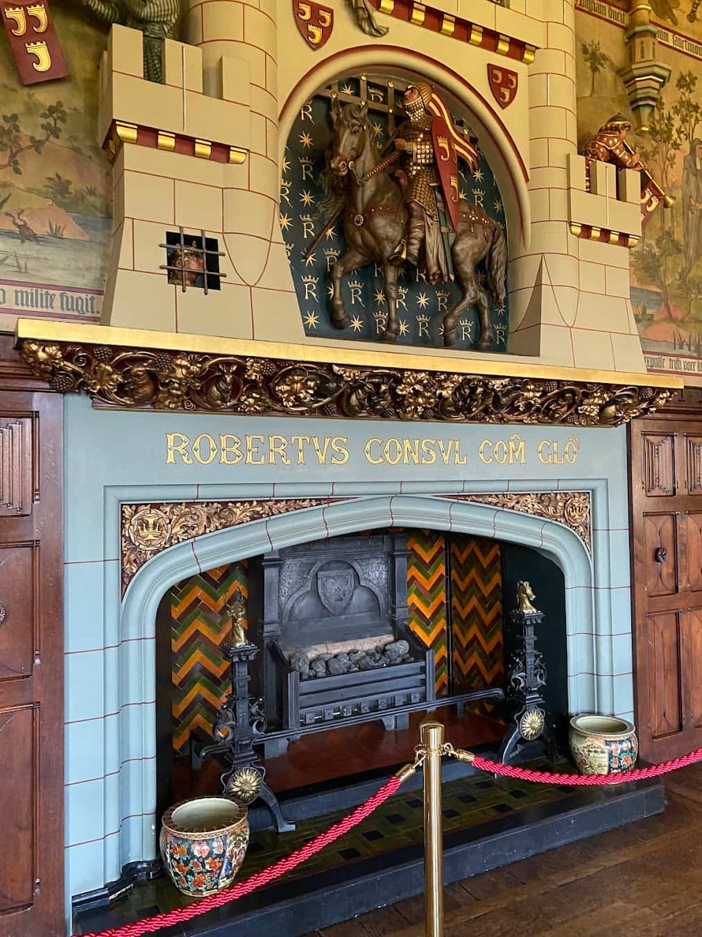 Cardiff Castle Fireplace, England