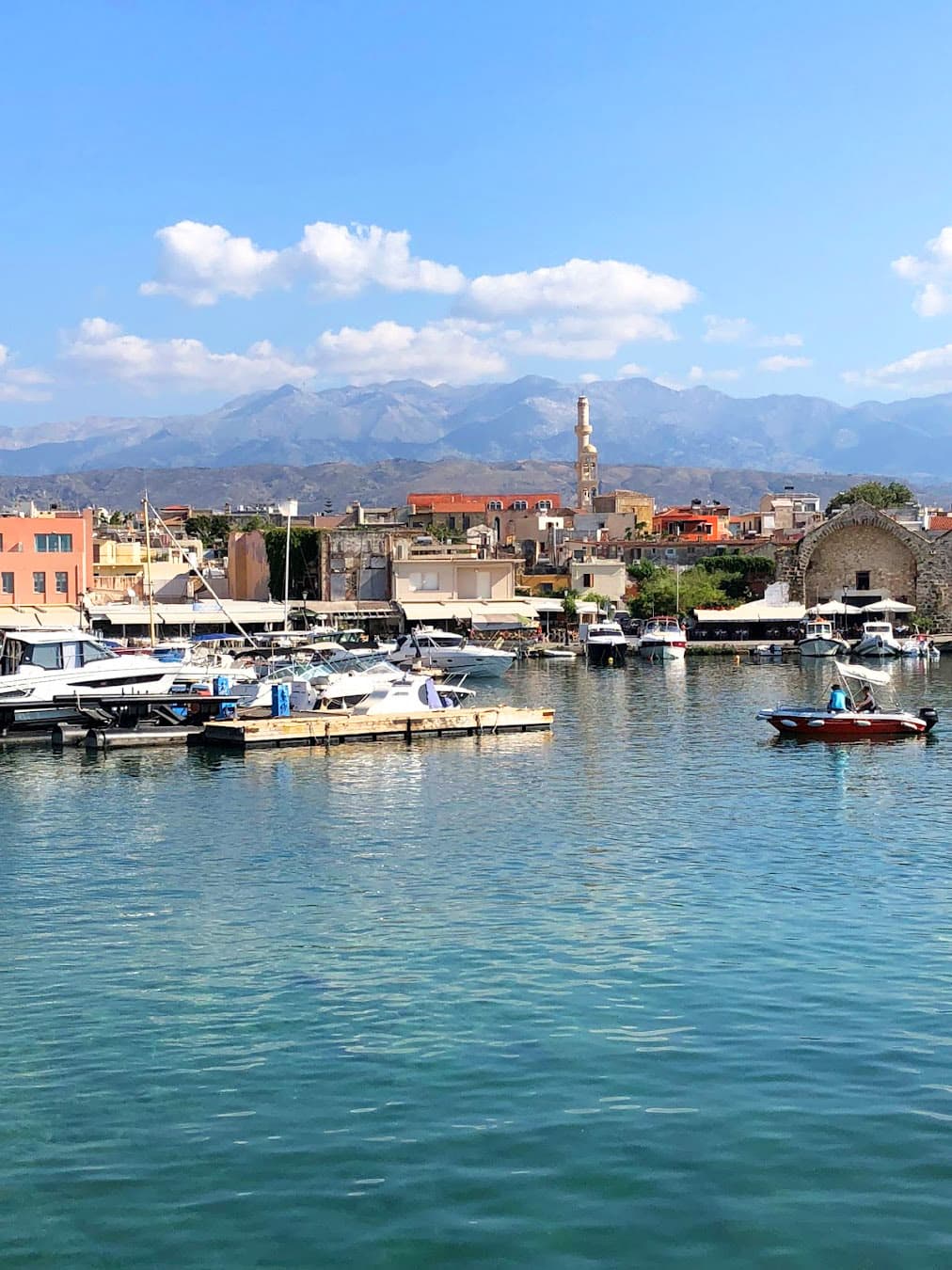 Chania Lighthouse View Of The City