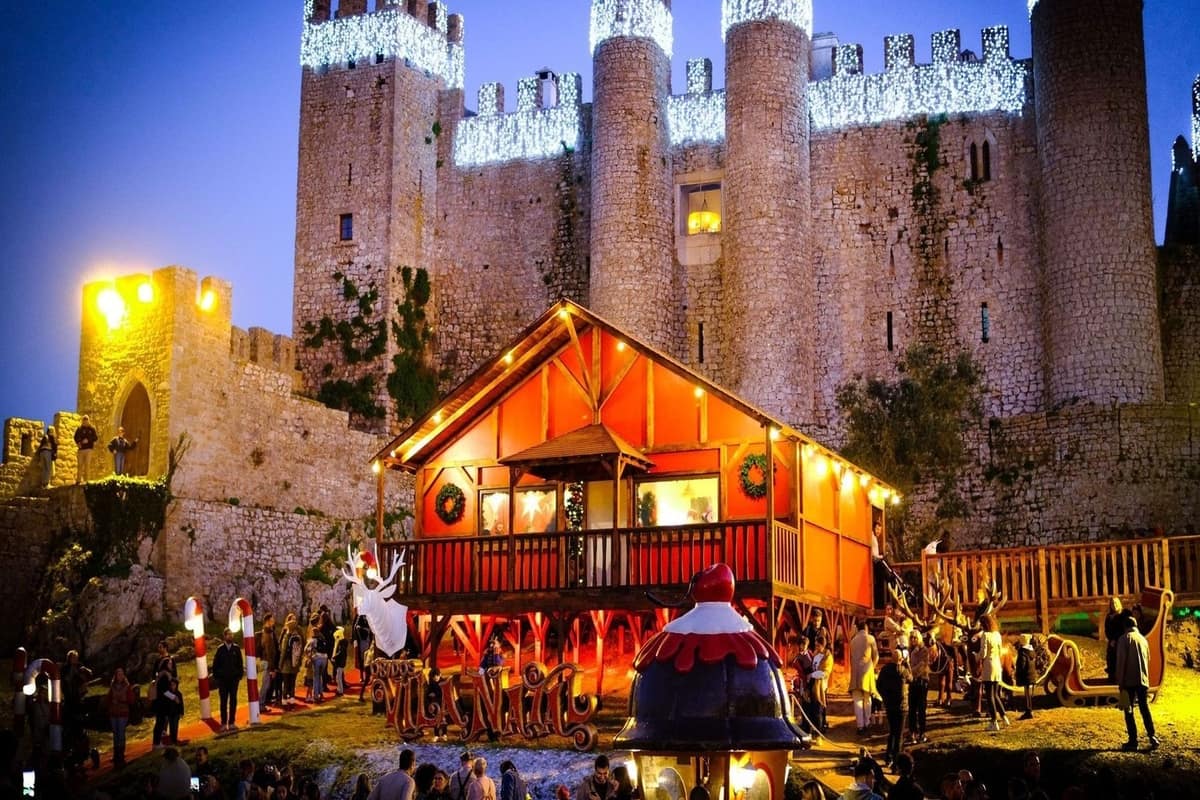 Christmas market in Óbidos