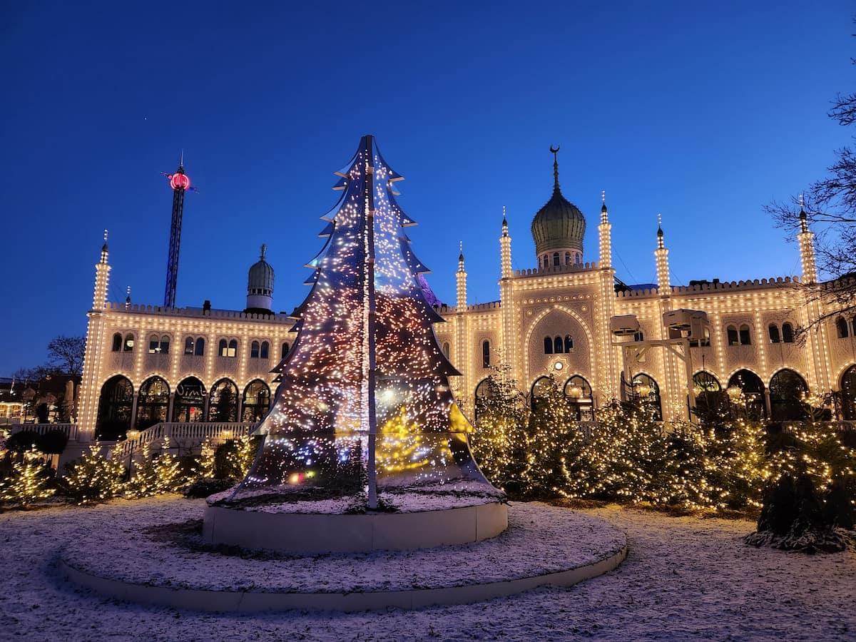 Christmas Tivoli Gardens Copenhagen