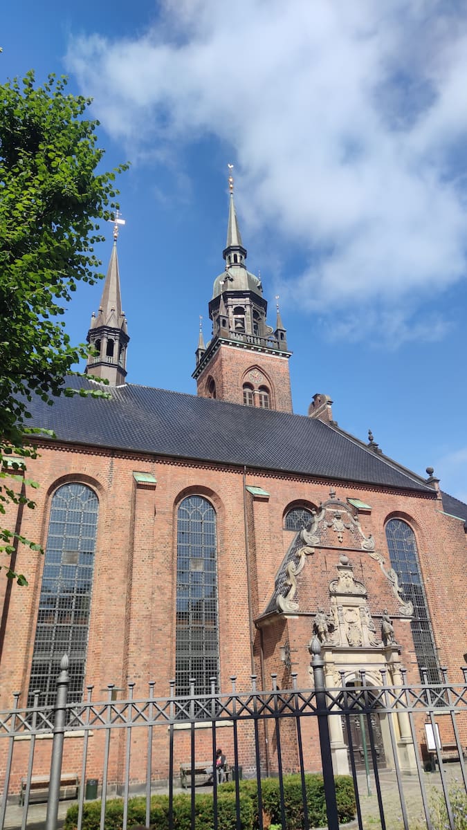 Church of the Holy Spirit Strøget street Copenhagen