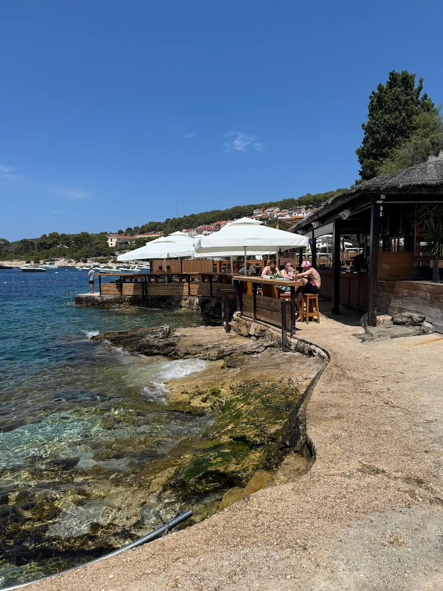 Croatia, Hula Hula Hvar Beach Bar