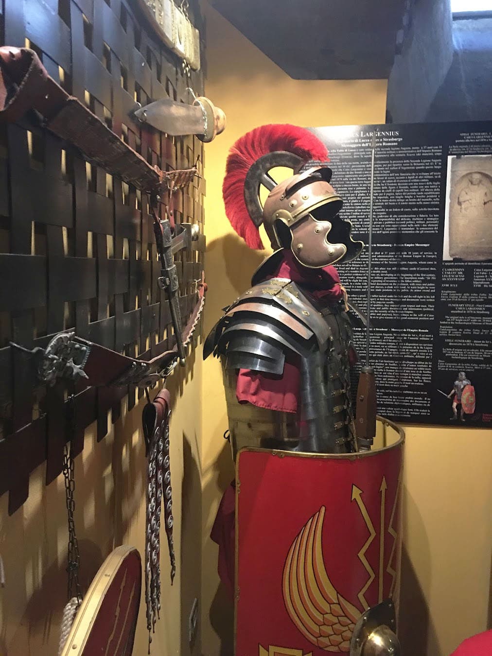 Domus Romana Warrior Armor, Lucca