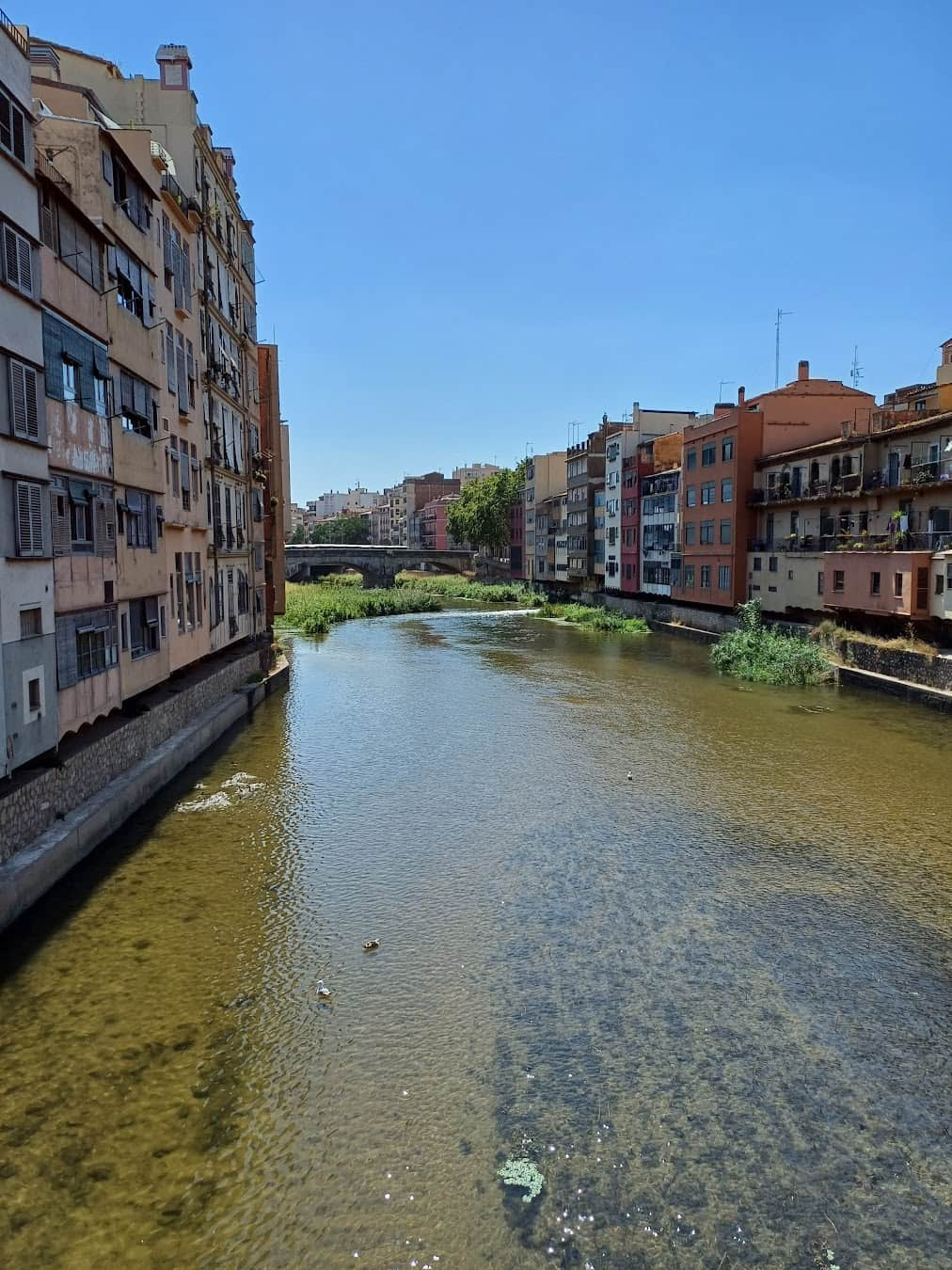 Eiffel Bridge River Onyar, Spain