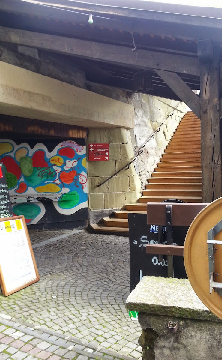 Escaliers du Marché Lausanne