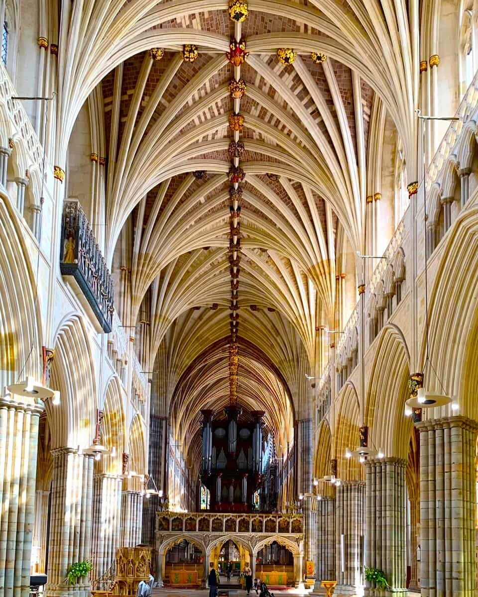 Exeter Cathedral Nave, Devon