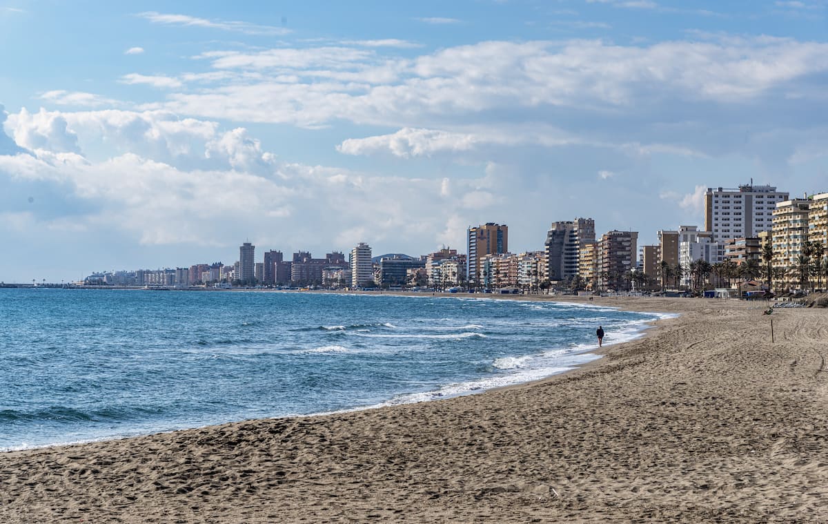 Fuengirola, Los Boliches Beach