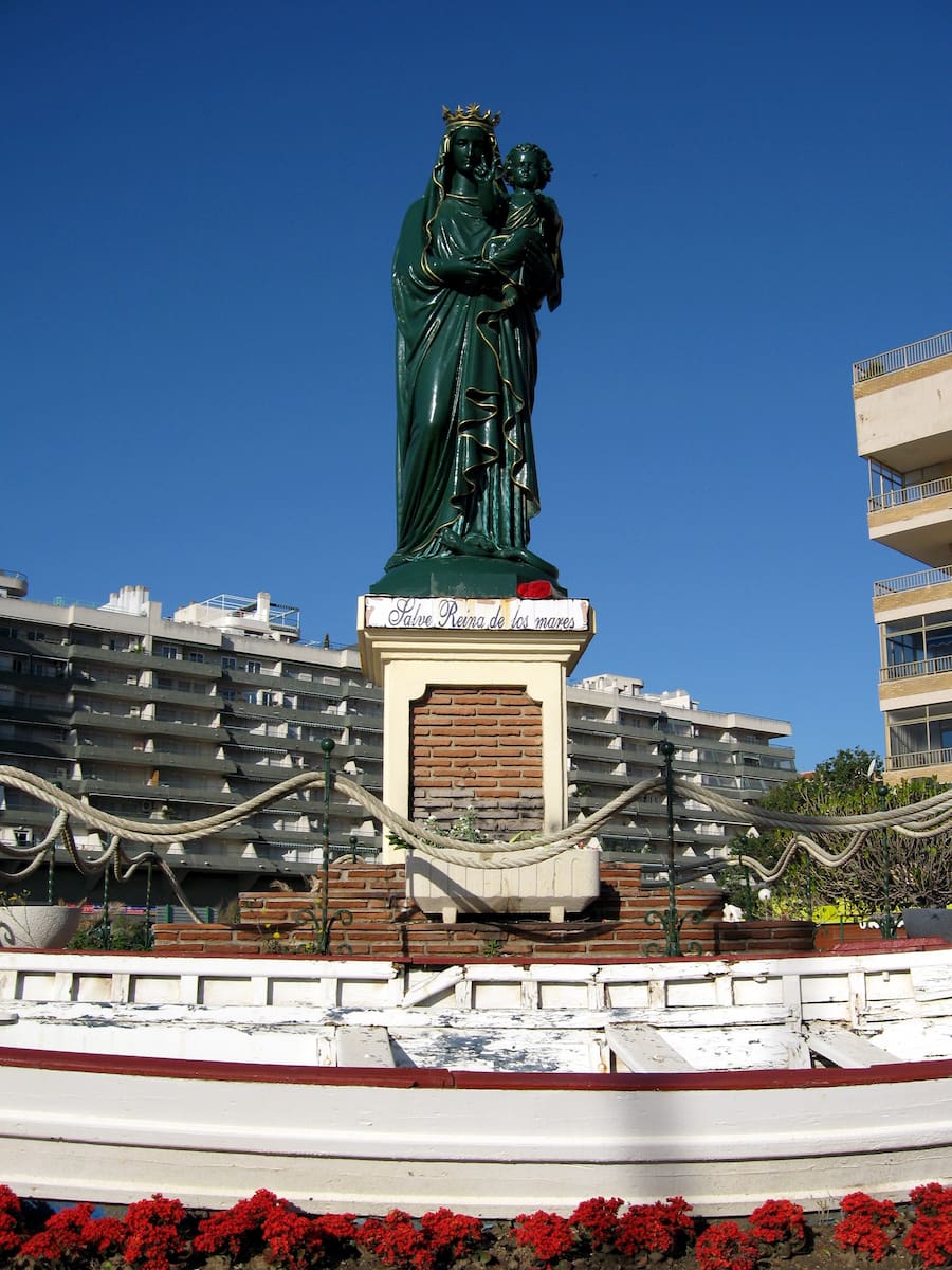 Fuengirola, Monumento Virgen Del Carmen