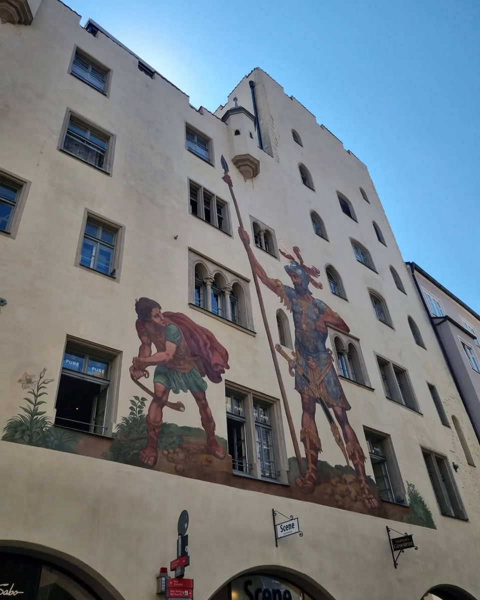 Goliath House Mural, Rebensburg