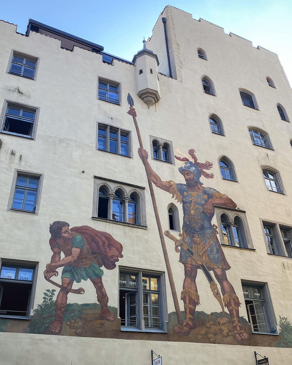 Goliath House Mural, Rebensburg