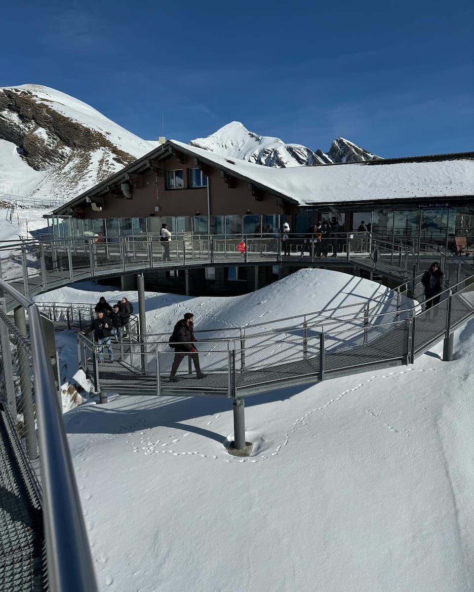 Grindelwald, First Cliff Walk Of Winter