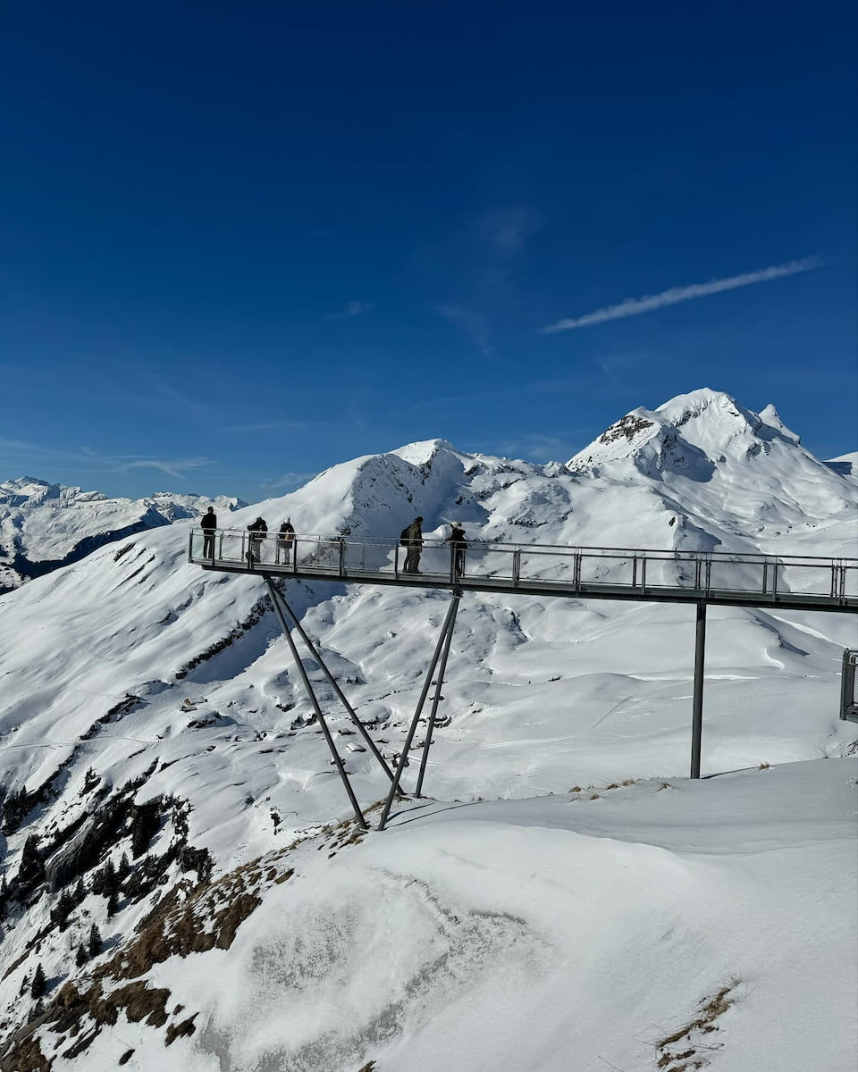 Grindelwald, First Cliff Walk Of Winter