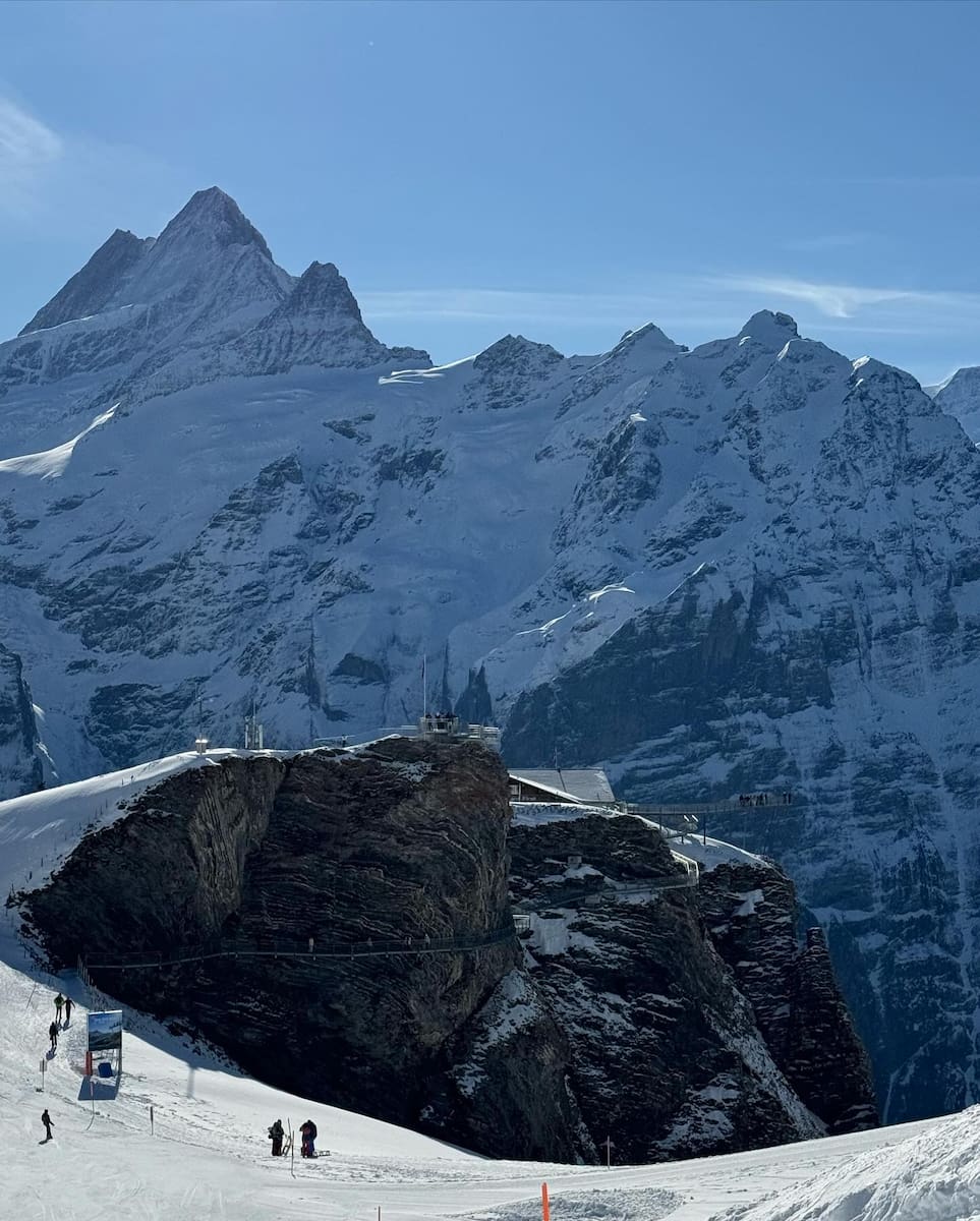 Grindelwald, First Cliff Walk Of Winter