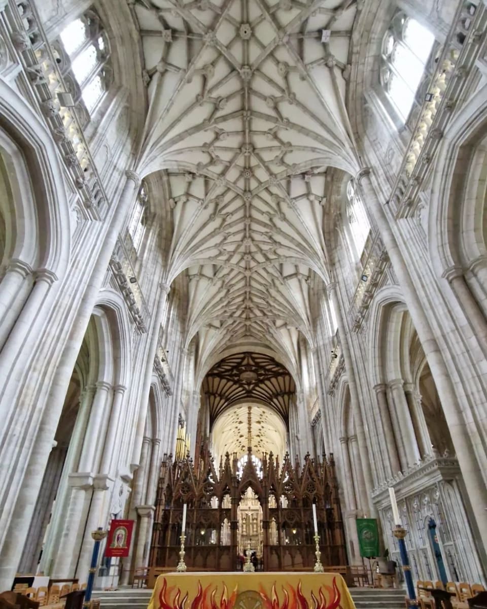 Hall of Winchester Cathedral, Hampshire