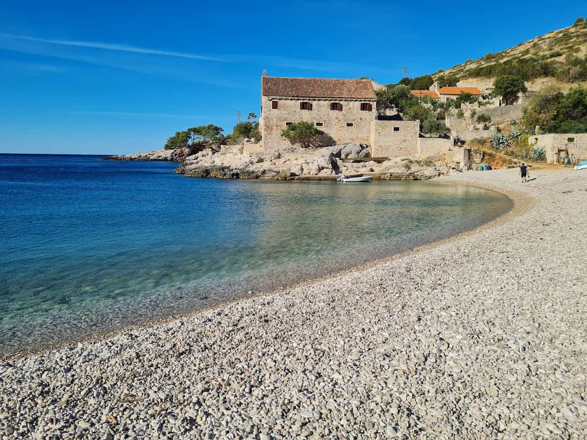 Hvar, Dubovica Beach