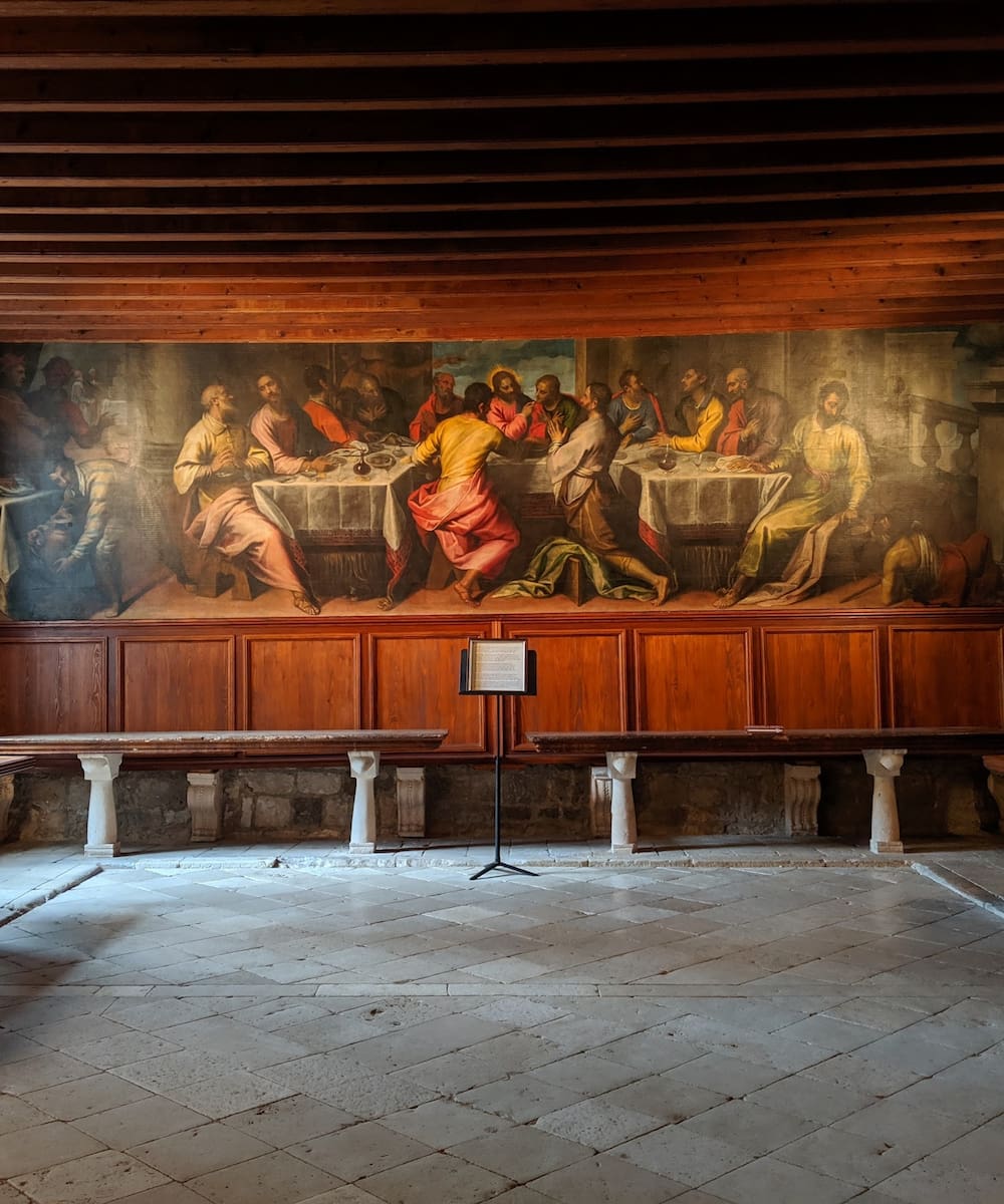 Hvar Island, Franciscan Monastery, Last Supper