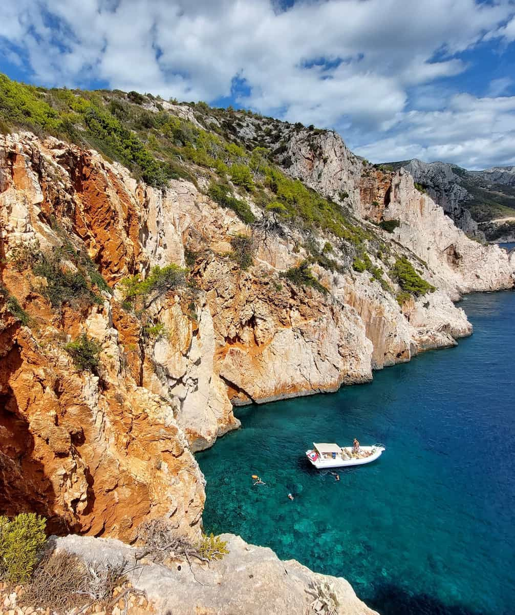 Hvar, Red Rocks Natural Formation