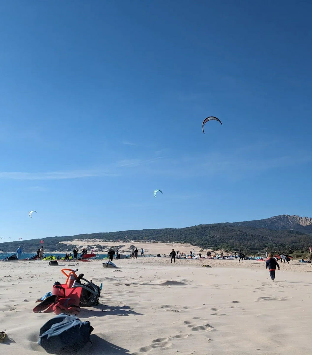 Kitesurfing in Tarifa Spain