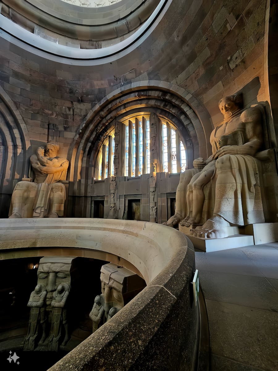 Leipzig, Battle of the Nations Monument, Inside