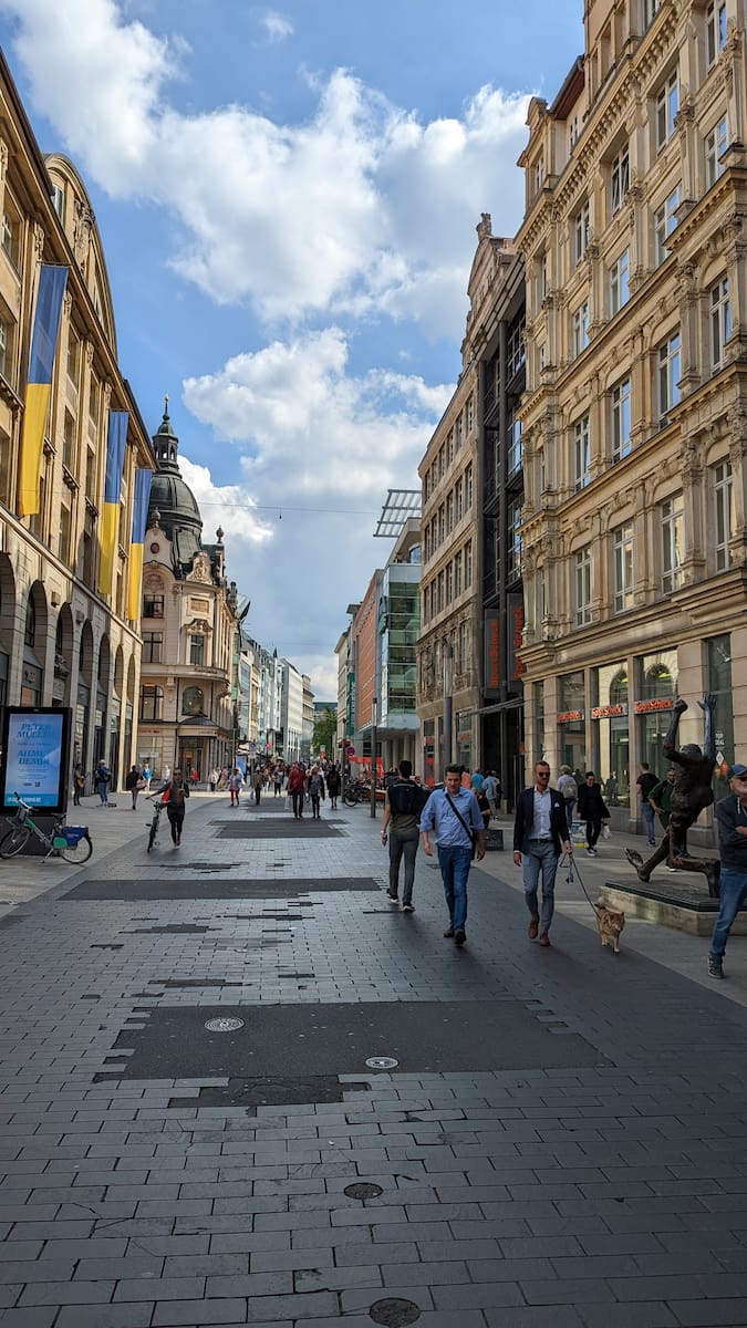 Leipzig, Grimmaische Straße