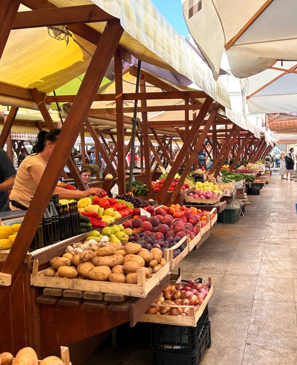 Local markets of Zadar