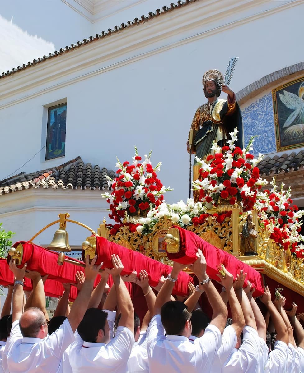 Malaga, Virgen del Rosario Pilgrimage