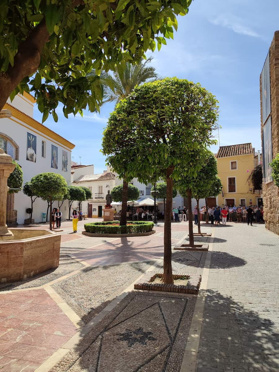 Marbella, Plaza de los Naranjos