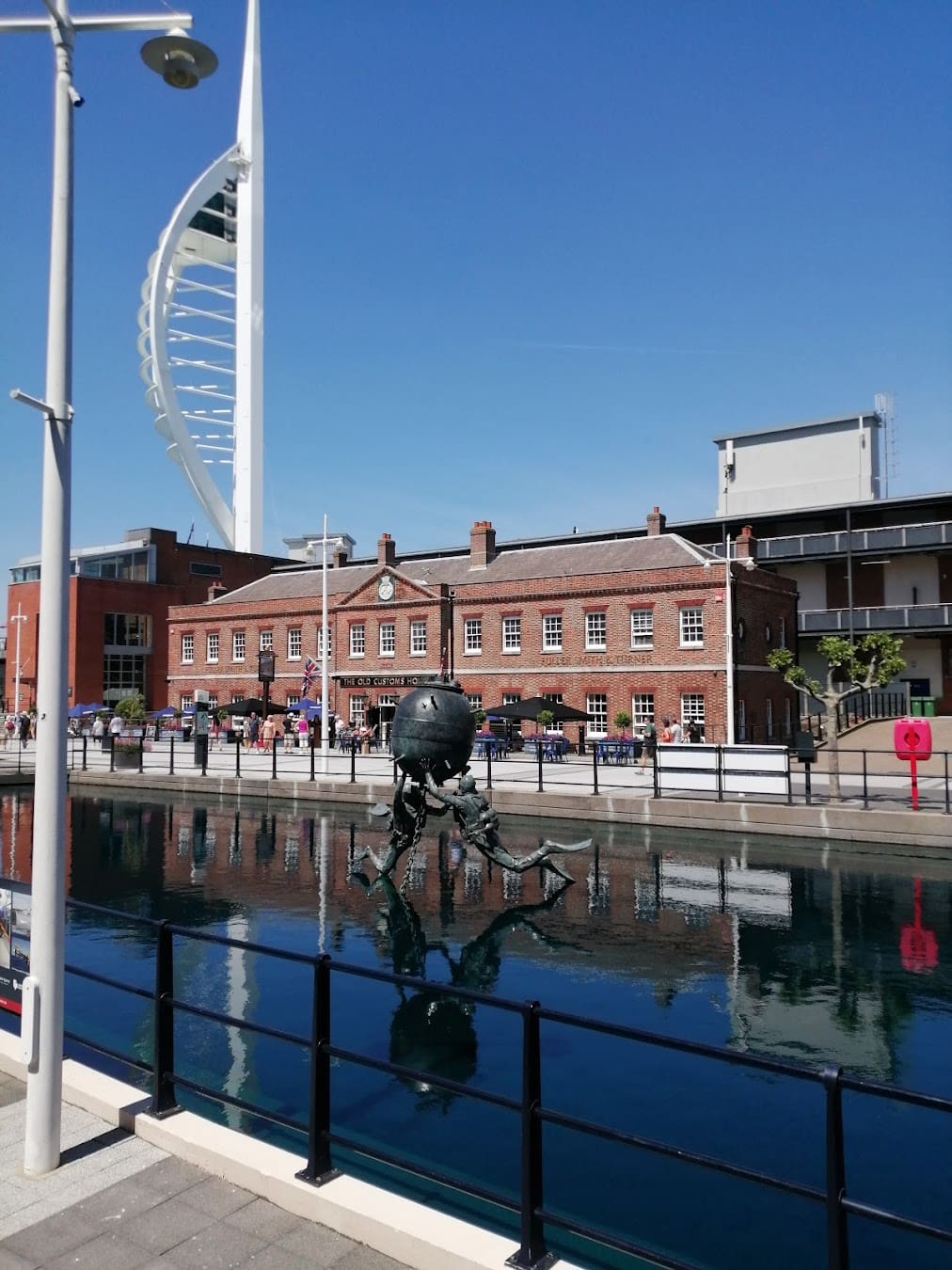 Monument Near Spinnaker Tower, England