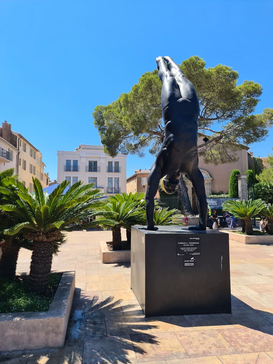 Statue Carole A. Feuerman, Musée de l'Annonciade