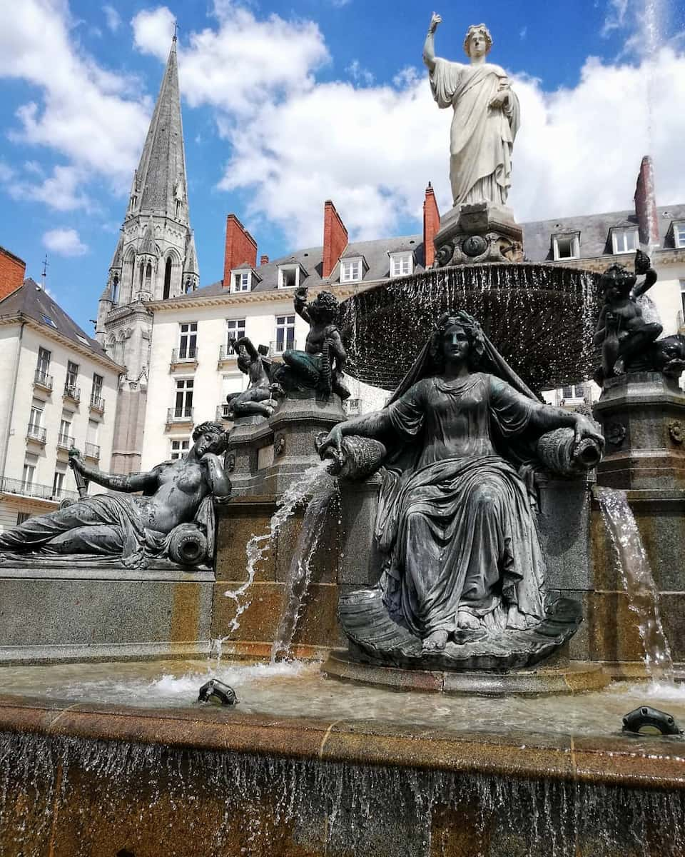 Nantes, Neptune Fountain