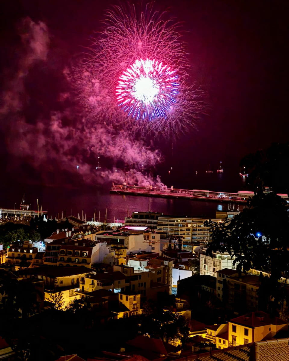 New Year's Eve Fireworks in Funchal Madeira