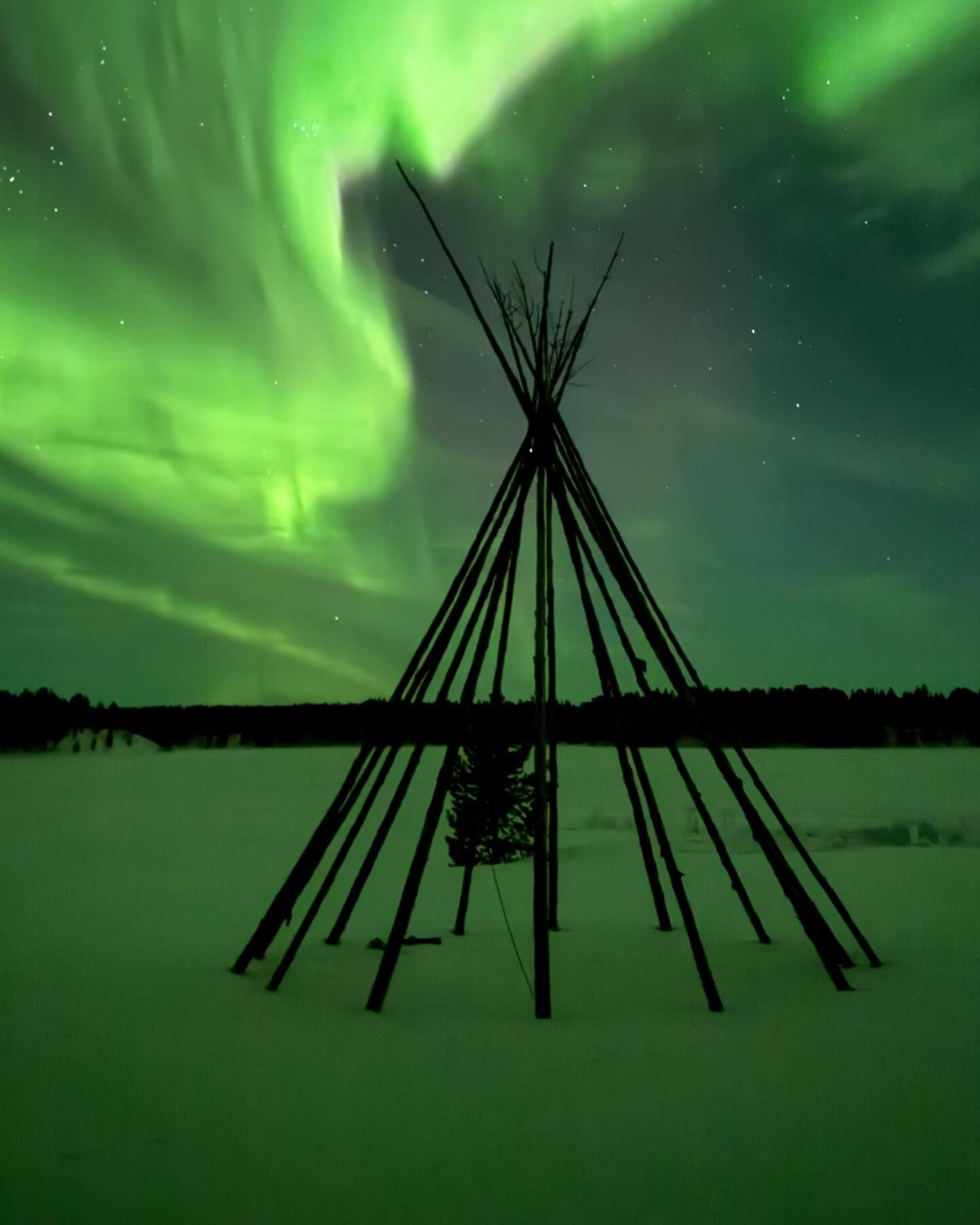 Northern Lights in Swedish Lapland