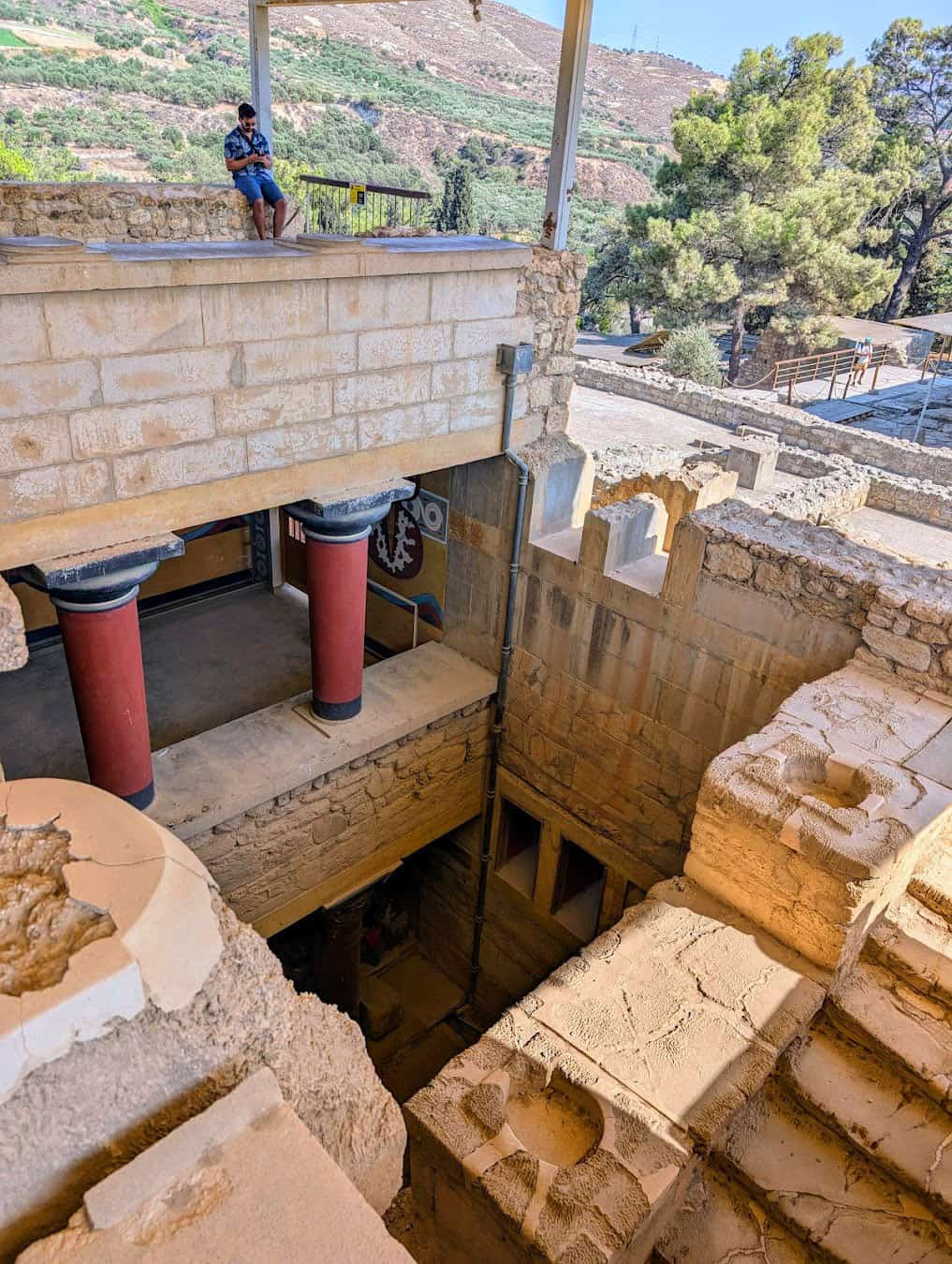 Palace of Knossos Inside Building, Chaina