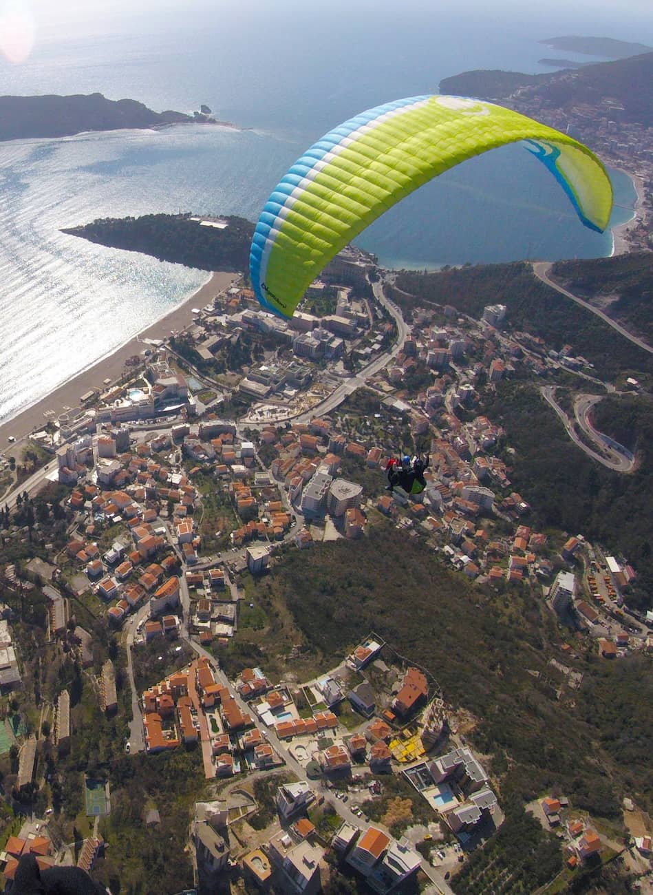 Paragliding Budva