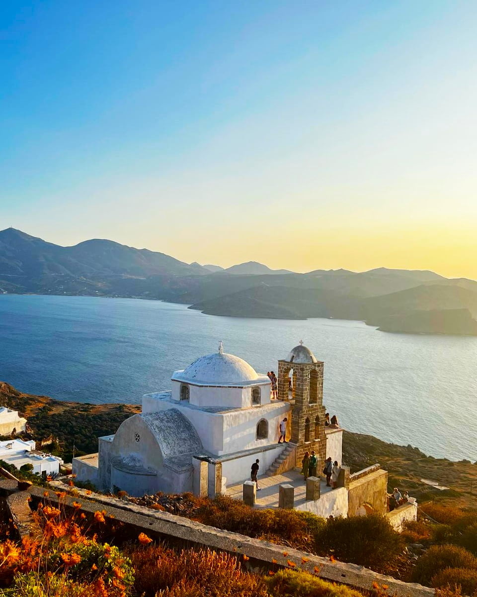 Plaka Castle, Milos