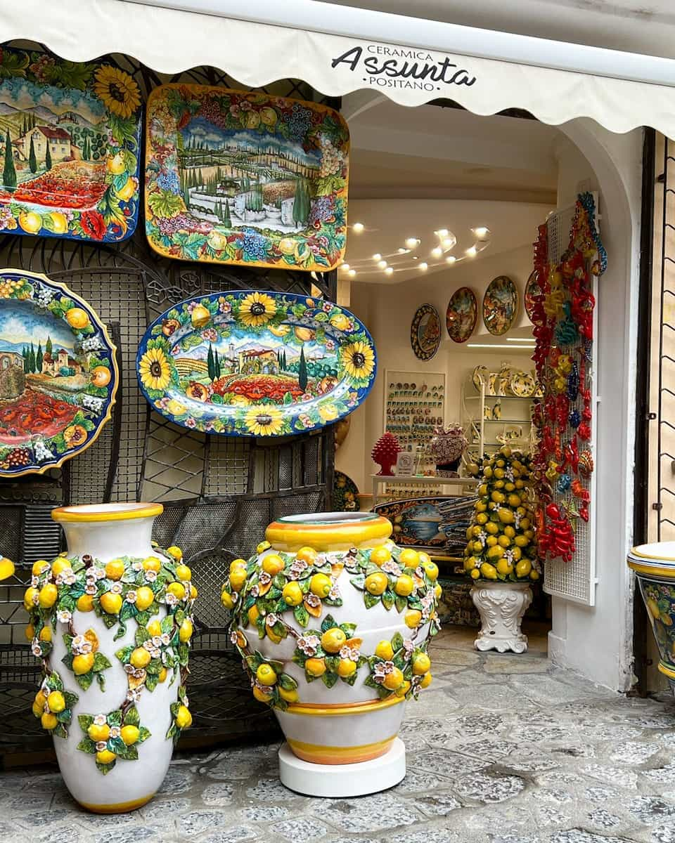 Positano: Local Shops