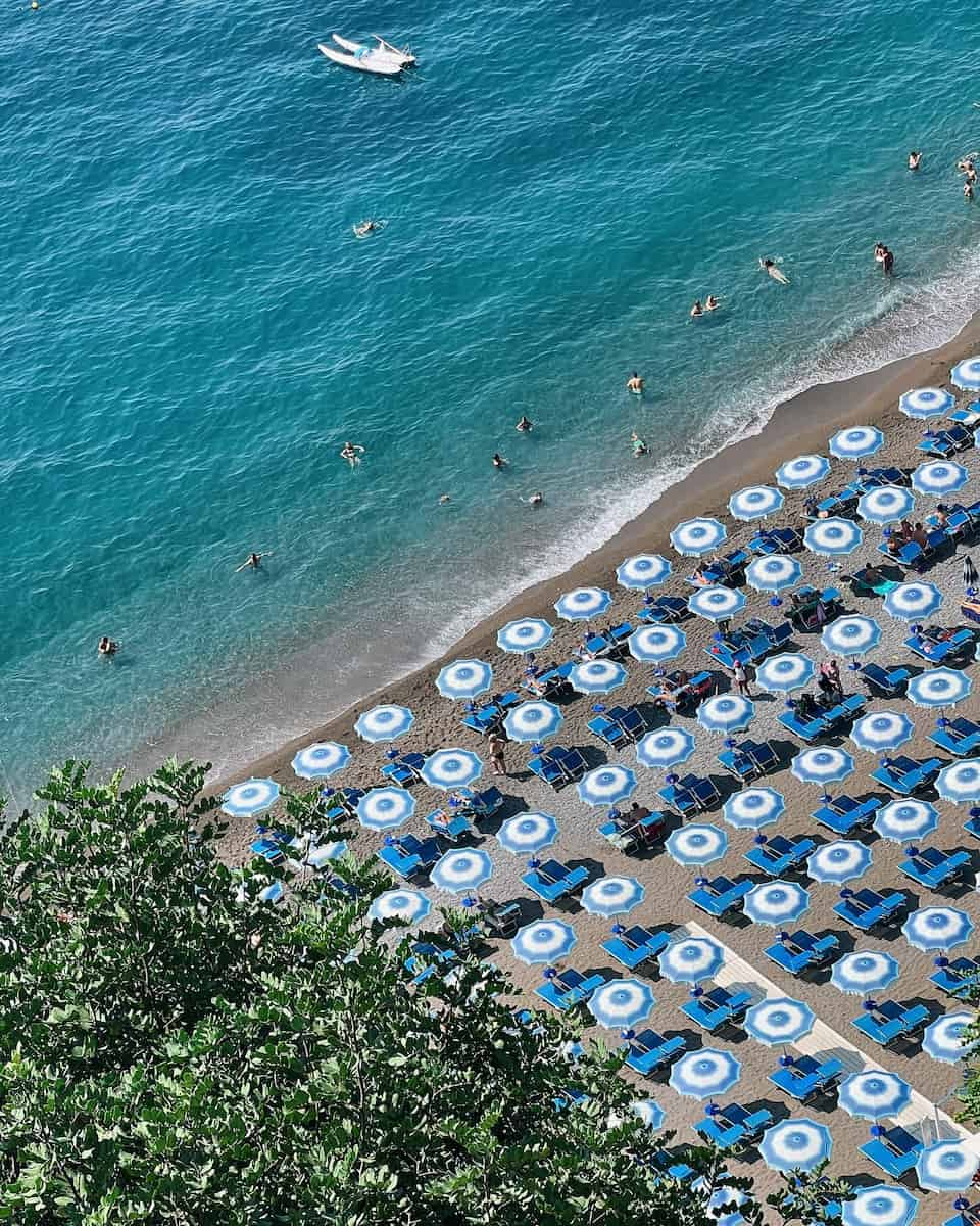 Positano: Spiaggia Grande