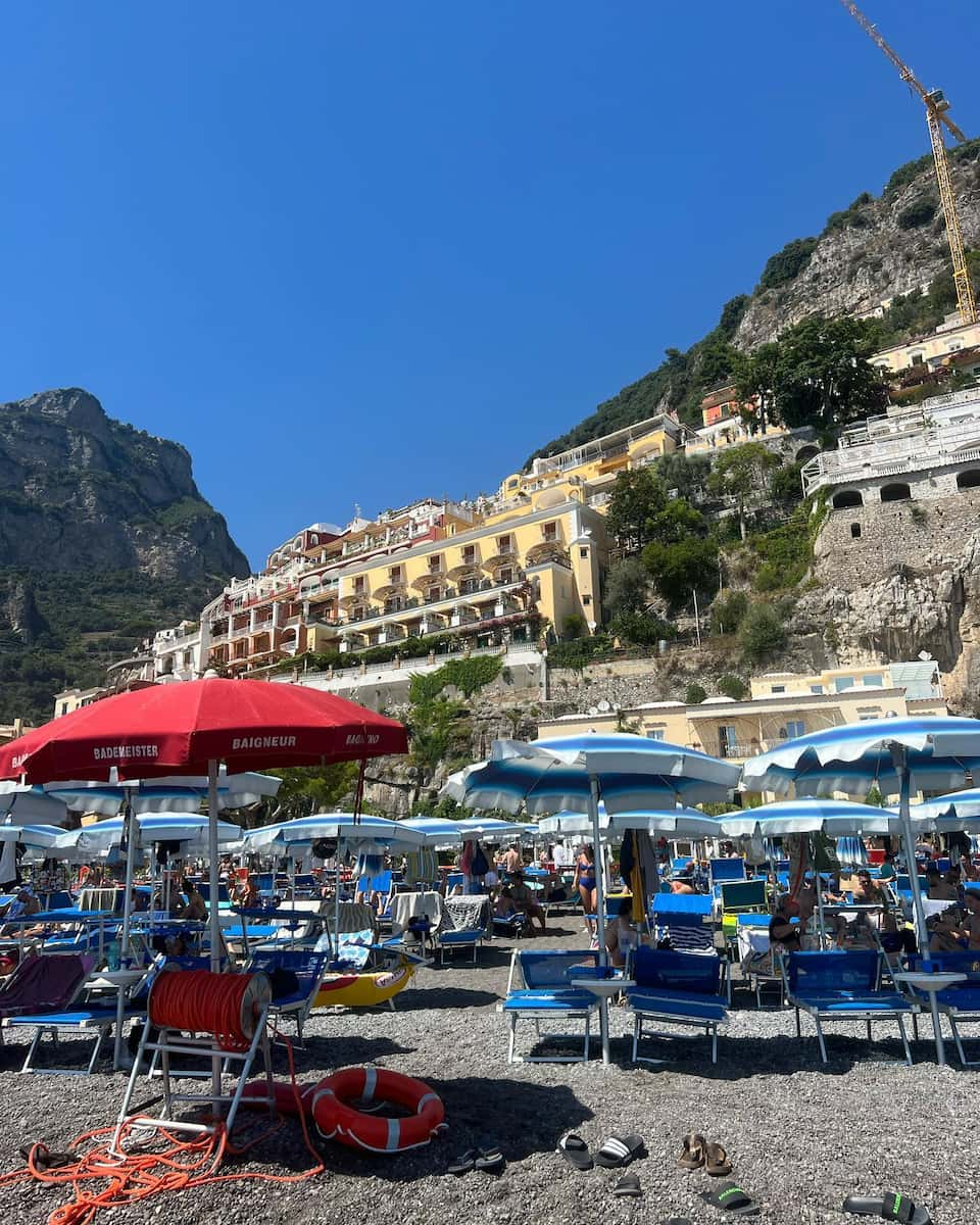 Positano: Spiaggia Grande