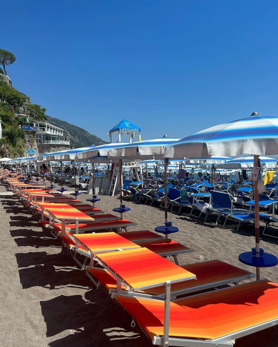 Positano: Spiaggia Grande