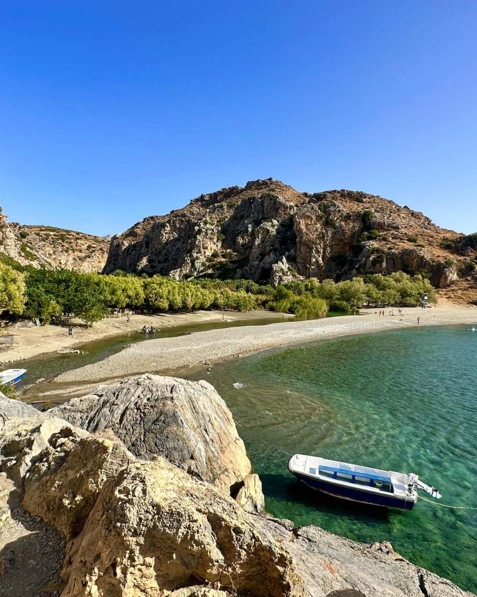 Preveli Palm Beach, Greece