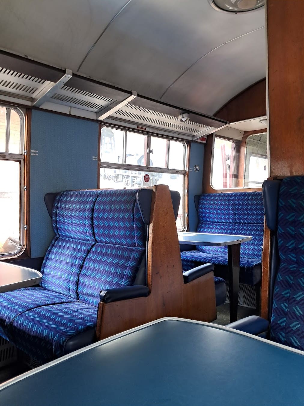 Ribble Steam Railway & Museum Inside Train, Preston