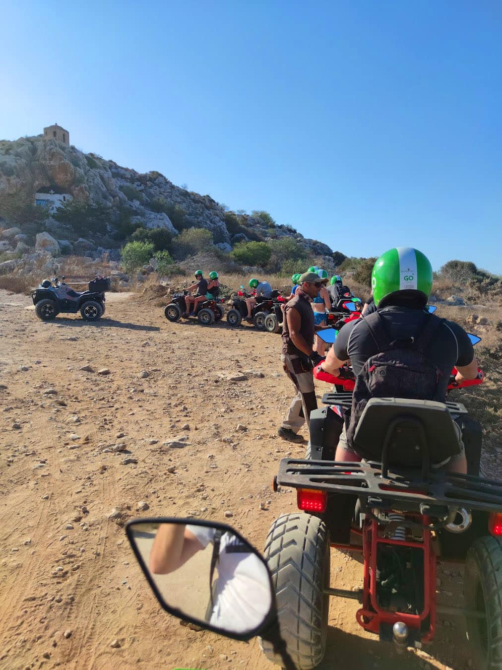 Ride A Quad Bike Near Agioi Saranta Cave Church, Cyprus