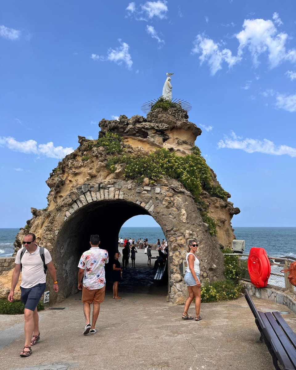 Rocher de la Vierge, Biarritz