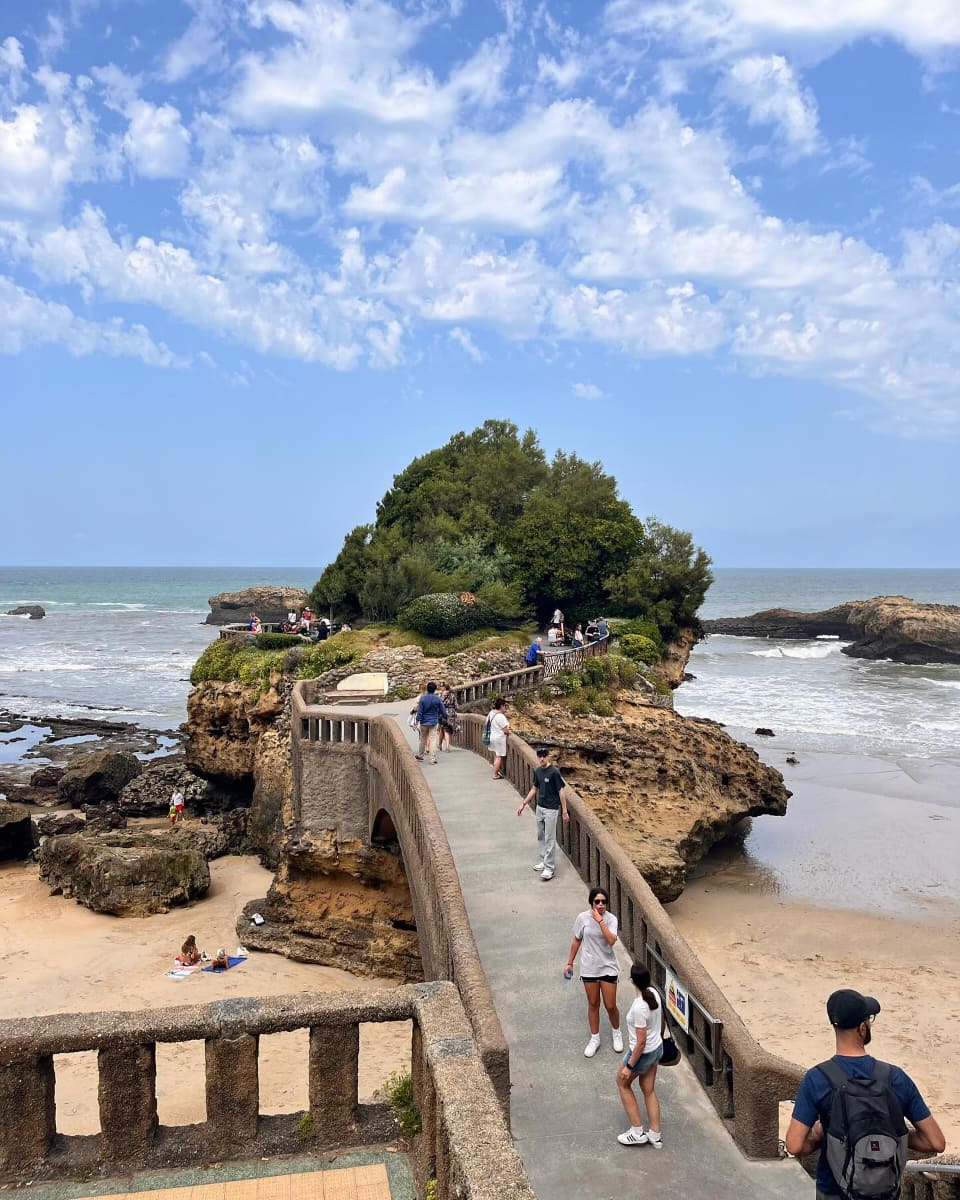 Rocher de la Vierge, Biarritz