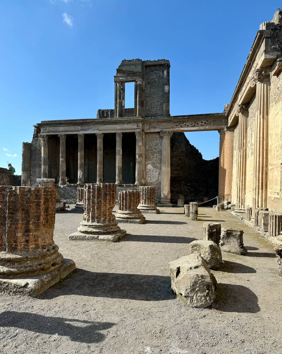 Ruins of Pompeii Italy