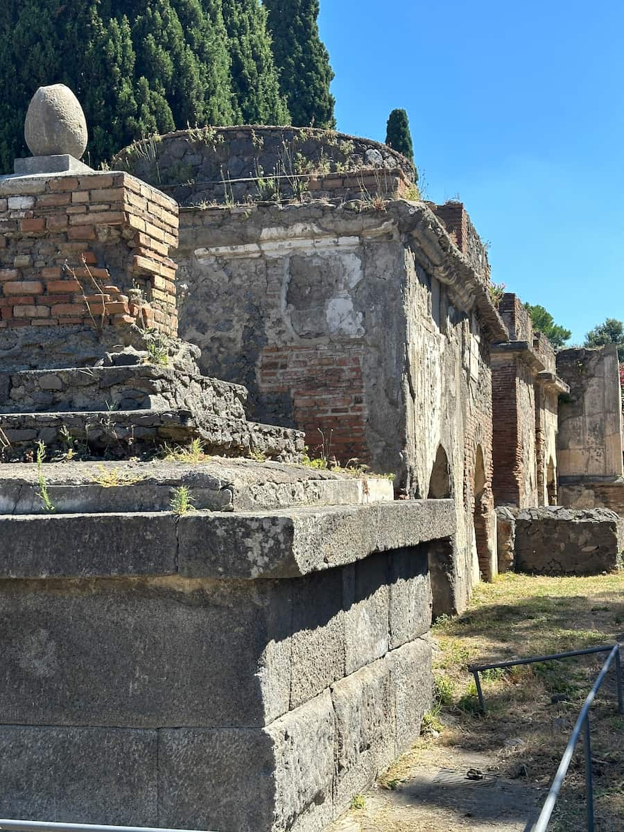 Ruins of Pompeii Italy