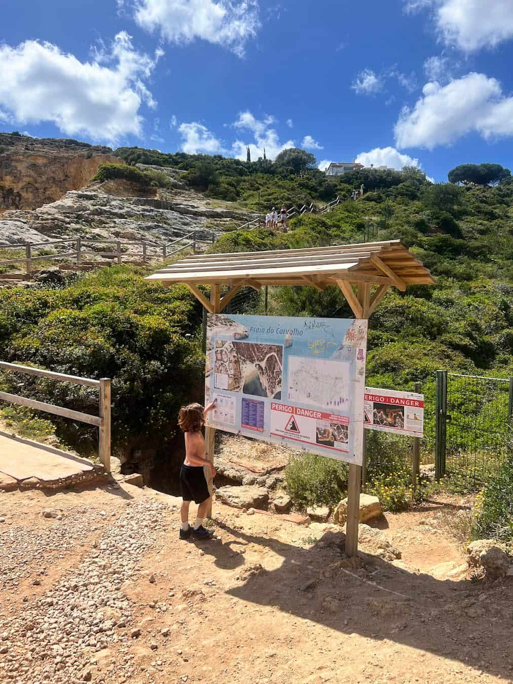 Seven Hanging Valleys Trail Stairs Up, Portugal